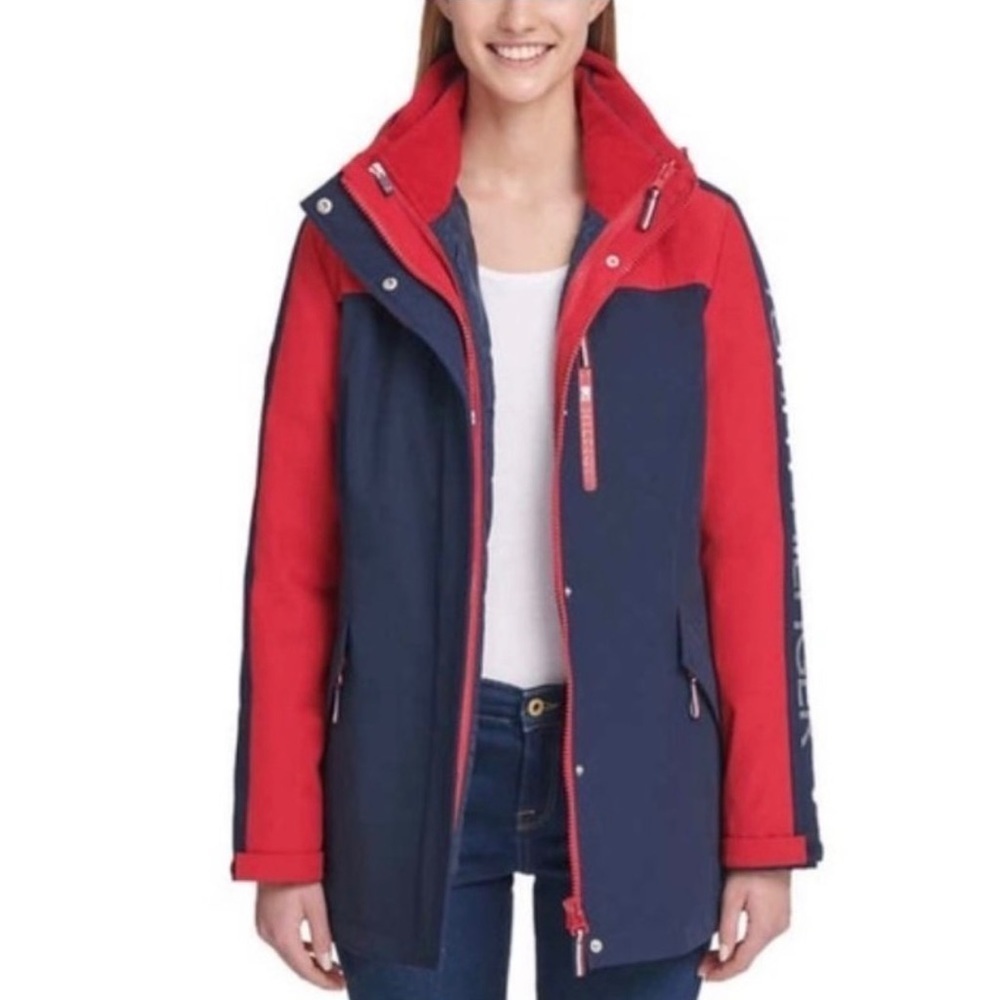 NWOT Tommy Hilfiger 3 In 1 All Weather System Jacket Small